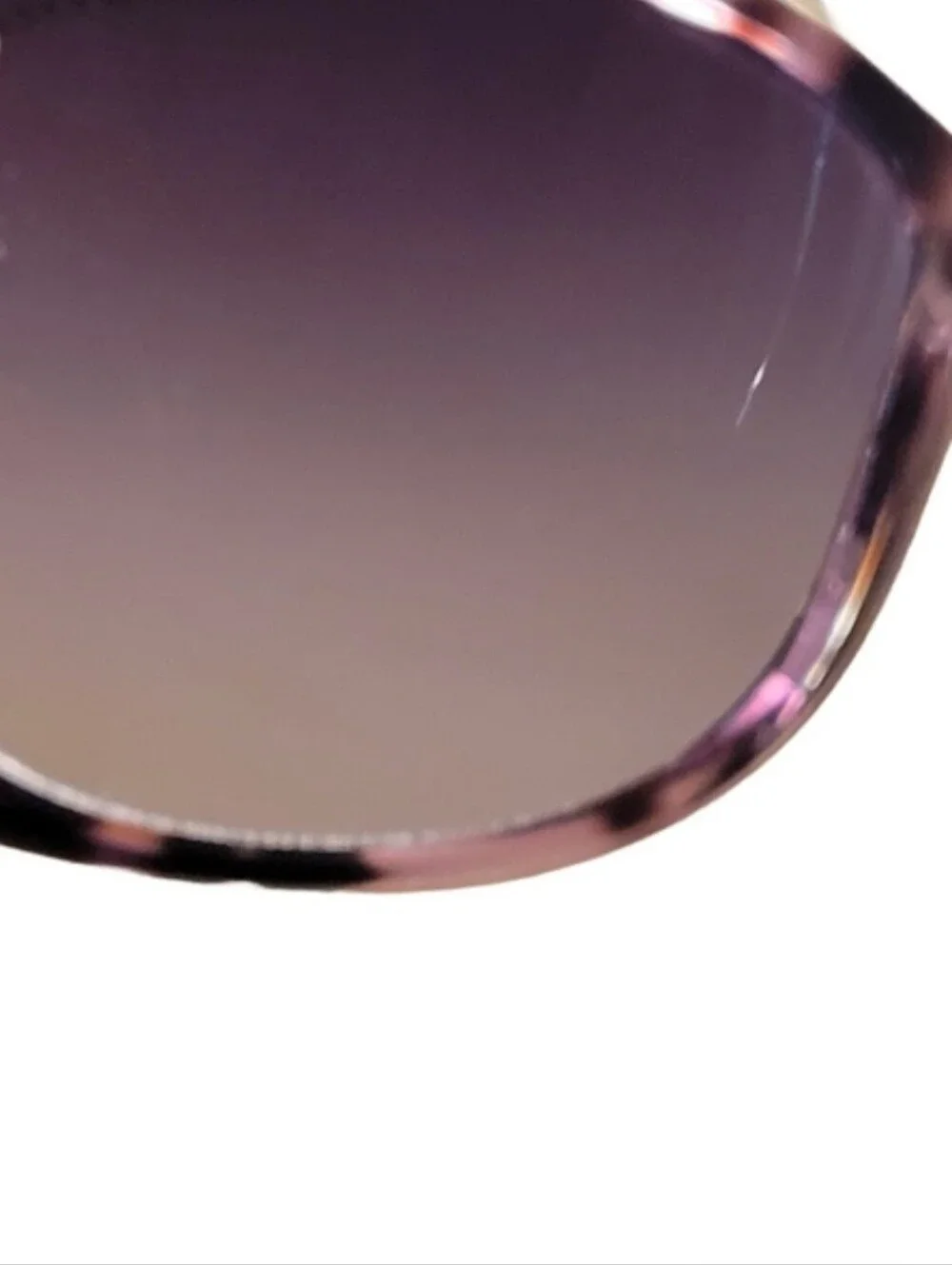 Y2K Armani Exchange A/X Oversize Square Sunglasses A/X 249/S Rose Pink Tortoise